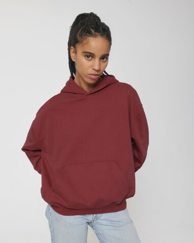 Cooper Dry - Der Boxy Unisex-Hoodie mit trockenem Griff - Red Earth - 3XL bedrucken, Art.-Nr. STSU797C0863X