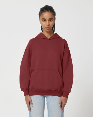 Cooper Dry - Der Boxy Unisex-Hoodie mit trockenem Griff - Red Earth - 3XL bedrucken, Art.-Nr. STSU797C0863X