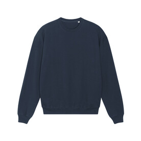Ledger Dry - Das Boxy Rundhals-Unisex-Sweatshirt mit trockenem Griff - French Navy - 3XL bedrucken, Art.-Nr. STSU798C7273X