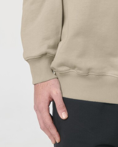 Ledger Dry - Das Boxy Rundhals-Unisex-Sweatshirt mit trockenem Griff - Desert Dust - L bedrucken, Art.-Nr. STSU798C0281L
