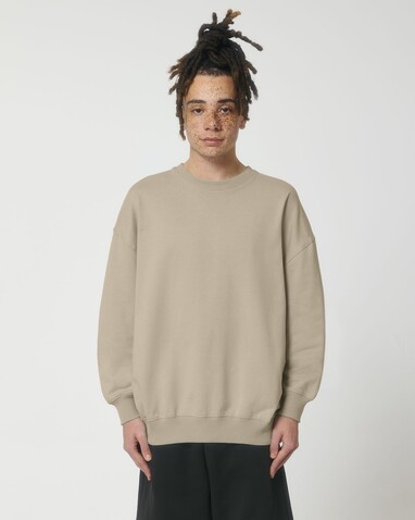 Ledger Dry - Das Boxy Rundhals-Unisex-Sweatshirt mit trockenem Griff - Desert Dust - M bedrucken, Art.-Nr. STSU798C0281M Ledger Dry - Das Boxy Rundhals-Unisex-Sweatshirt mit trockenem Griff - Desert Dust - M bedrucken, Art.-Nr. STSU798C0281M