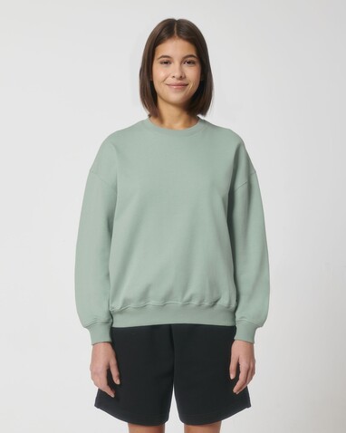 Ledger Dry - Das Boxy Rundhals-Unisex-Sweatshirt mit trockenem Griff - Aloe - L bedrucken, Art.-Nr. STSU798C0891L Ledger Dry - Das Boxy Rundhals-Unisex-Sweatshirt mit trockenem Griff - Aloe - L bedrucken, Art.-Nr. STSU798C0891L