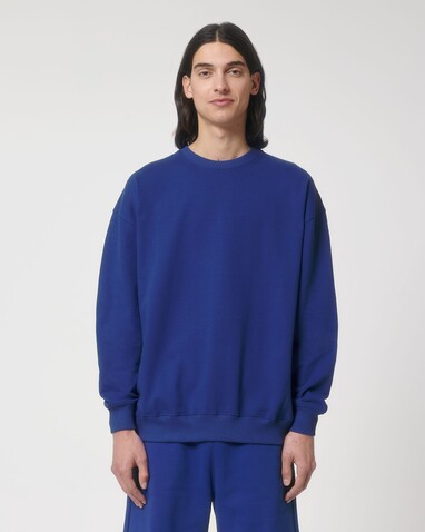 Ledger Dry - Das Boxy Rundhals-Unisex-Sweatshirt mit trockenem Griff - Worker Blue - XXS bedrucken, Art.-Nr. STSU798C0882S Ledger Dry - Das Boxy Rundhals-Unisex-Sweatshirt mit trockenem Griff - Worker Blue - XXS bedrucken, Art.-Nr. STSU798C0882S