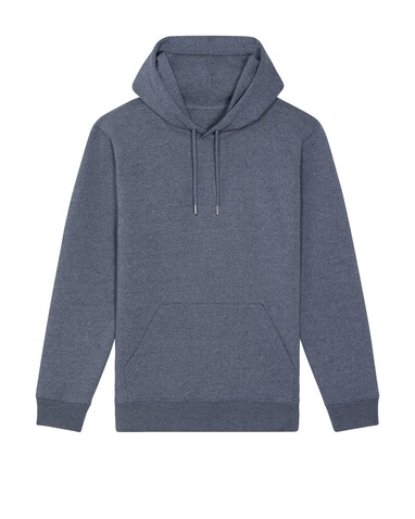 RE-Cruiser - Der Unisex-Hoodie mit trockenem Griff aus recycelter Baumwolle - RE-Navy - S bedrucken, Art.-Nr. STSU800C6011S