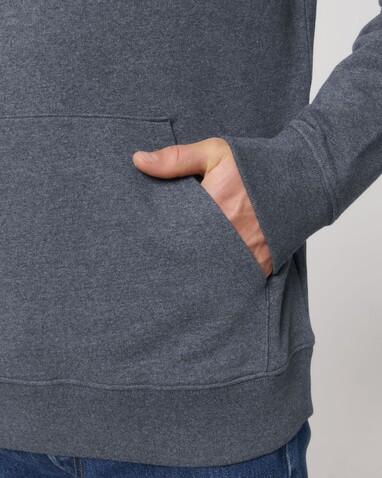 RE-Cruiser - Der Unisex-Hoodie mit trockenem Griff aus recycelter Baumwolle - RE-Navy - 3XL bedrucken, Art.-Nr. STSU800C6013X