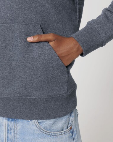 RE-Cruiser - Der Unisex-Hoodie mit trockenem Griff aus recycelter Baumwolle - RE-Navy - 3XL bedrucken, Art.-Nr. STSU800C6013X