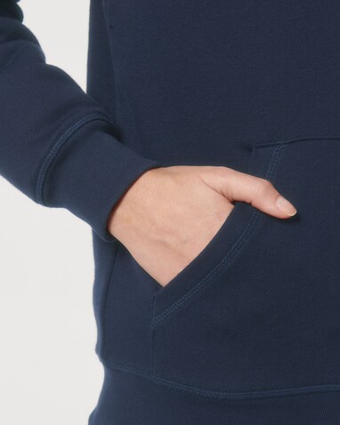 Hygger Sherpa - Der Unisex-Zip-Hoodie mit Sherpa-Futter - French Navy - 3XL bedrucken, Art.-Nr. STSU956C7273X