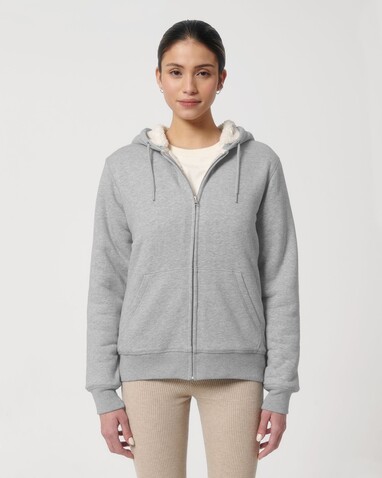 Hygger Sherpa - Heather Grey - 3XL bedrucken, Art.-Nr. STSU956C2503X