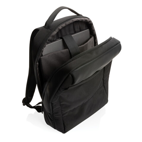 Swiss Peak AWARE™ RPET 15,6" Day-Pack schwarz bedrucken, Art.-Nr. P762.741 Swiss Peak AWARE™ RPET 15,6" Day-Pack schwarz bedrucken, Art.-Nr. P762.741