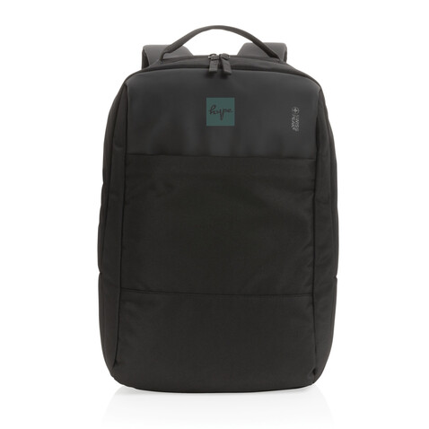 Swiss Peak AWARE™ RPET 15,6" Day-Pack schwarz bedrucken, Art.-Nr. P762.741 Swiss Peak AWARE™ RPET 15,6" Day-Pack schwarz bedrucken, Art.-Nr. P762.741