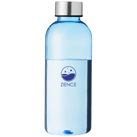 Spring 600 ml Trinkflasche, transparent blau bedrucken, Art.-Nr. 10028902