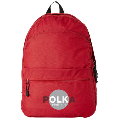 Trend Rucksack 17L, rot bedrucken, Art.-Nr. 19549653