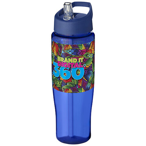 H2O Active® Tempo 700 ml Sportflasche mit Ausgussdeckel, blau bedrucken, Art.-Nr. 21004417 H2O Active® Tempo 700 ml Sportflasche mit Ausgussdeckel, blau bedrucken, Art.-Nr. 21004417