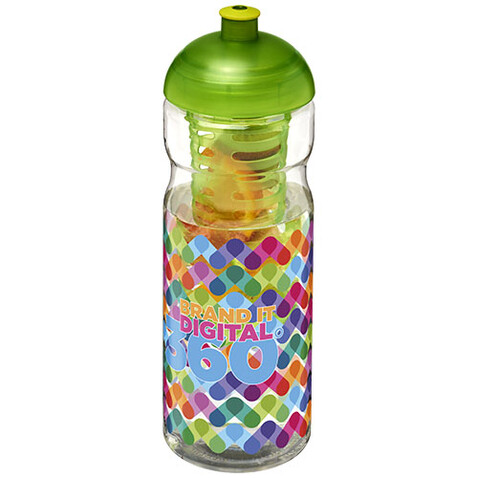 H2O Active® Base 650 ml Sportflasche mit Stülpdeckel und Infusor, transparent, limone bedrucken, Art.-Nr. 21004803 H2O Active® Base 650 ml Sportflasche mit Stülpdeckel und Infusor, transparent, limone bedrucken, Art.-Nr. 21004803