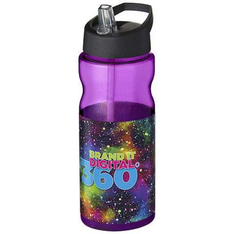 H2O Active® Base 650 ml Sportflasche mit Ausgussdeckel, lila, schwarz bedrucken, Art.-Nr. 21004906 H2O Active® Base 650 ml Sportflasche mit Ausgussdeckel, lila, schwarz bedrucken, Art.-Nr. 21004906