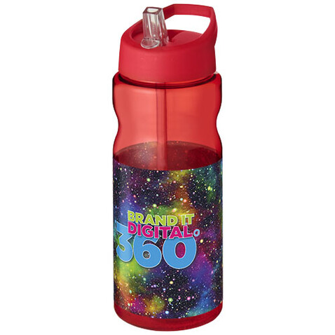 H2O Active® Base 650 ml Sportflasche mit Ausgussdeckel, rot bedrucken, Art.-Nr. 21004925 H2O Active® Base 650 ml Sportflasche mit Ausgussdeckel, rot bedrucken, Art.-Nr. 21004925