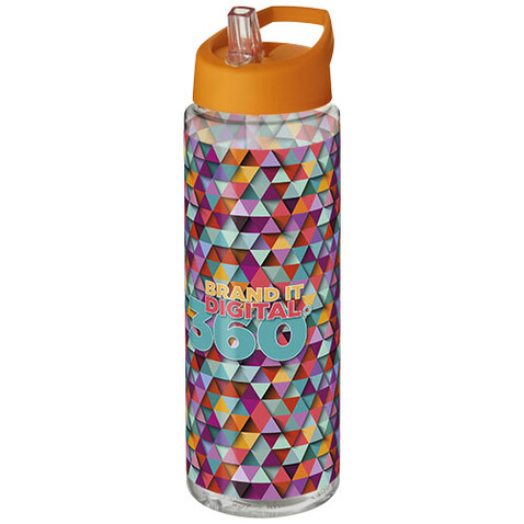 H2O Active® Vibe 850 ml Sportflasche mit Ausgussdeckel, transparent, orange bedrucken, Art.-Nr. 21009612 H2O Active® Vibe 850 ml Sportflasche mit Ausgussdeckel, transparent, orange bedrucken, Art.-Nr. 21009612
