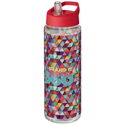H2O Active® Vibe 850 ml Sportflasche mit Ausgussdeckel, transparent, rot bedrucken, Art.-Nr. 21009615 H2O Active® Vibe 850 ml Sportflasche mit Ausgussdeckel, transparent, rot bedrucken, Art.-Nr. 21009615