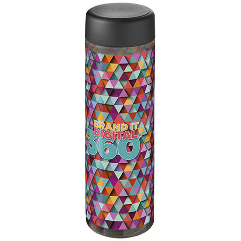 H2O Active® Vibe 850 ml Sportflasche mit Drehdeckel, kohle, schwarz bedrucken, Art.-Nr. 21043012 H2O Active® Vibe 850 ml Sportflasche mit Drehdeckel, kohle, schwarz bedrucken, Art.-Nr. 21043012