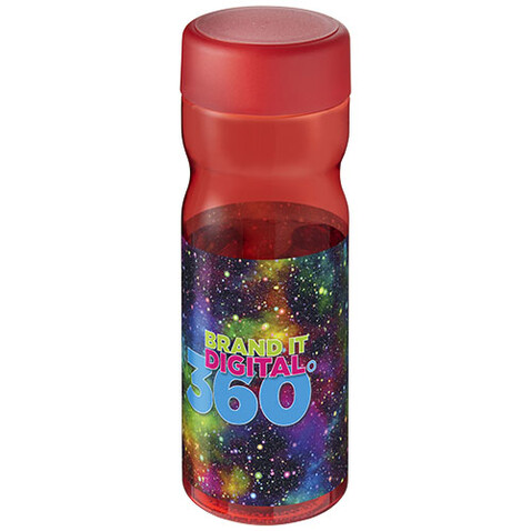 H2O Active® Base Tritan™ 650-ml-Sportflasche mit Drehdeckel, rot, rot bedrucken, Art.-Nr. 21043804 H2O Active® Base Tritan™ 650-ml-Sportflasche mit Drehdeckel, rot, rot bedrucken, Art.-Nr. 21043804