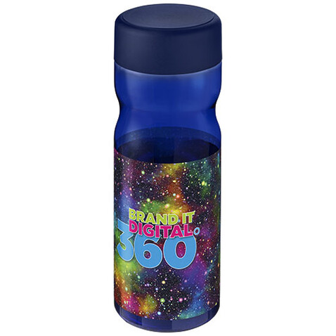 H2O Active® Base Tritan™ 650-ml-Sportflasche mit Drehdeckel, blau, blau bedrucken, Art.-Nr. 21043807 H2O Active® Base Tritan™ 650-ml-Sportflasche mit Drehdeckel, blau, blau bedrucken, Art.-Nr. 21043807