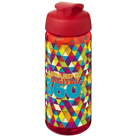 H2O Active® Octave Tritan™ 600-ml-Sportflasche mit Klappdeckel, rot, rot bedrucken, Art.-Nr. 21044506 H2O Active® Octave Tritan™ 600-ml-Sportflasche mit Klappdeckel, rot, rot bedrucken, Art.-Nr. 21044506