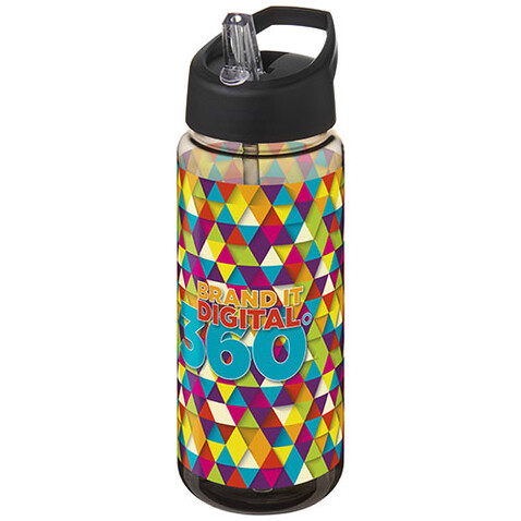 H2O Active® Octave Tritan™ 600 ml Sportflasche mit Ausgussdeckel, kohle, schwarz bedrucken, Art.-Nr. 21044601 H2O Active® Octave Tritan™ 600 ml Sportflasche mit Ausgussdeckel, kohle, schwarz bedrucken, Art.-Nr. 21044601