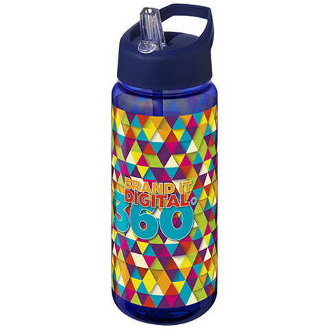 H2O Active® Octave Tritan™ 600 ml Sportflasche mit Ausgussdeckel, blau, blau bedrucken, Art.-Nr. 21044606 H2O Active® Octave Tritan™ 600 ml Sportflasche mit Ausgussdeckel, blau, blau bedrucken, Art.-Nr. 21044606