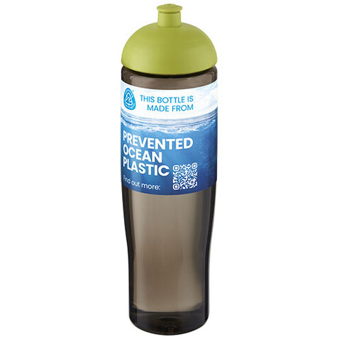 H2O Active® Eco Tempo 700 ml Sportflasche mit Stülpdeckel, limone, kohle bedrucken, Art.-Nr. 21045163 H2O Active® Eco Tempo 700 ml Sportflasche mit Stülpdeckel, limone, kohle bedrucken, Art.-Nr. 21045163