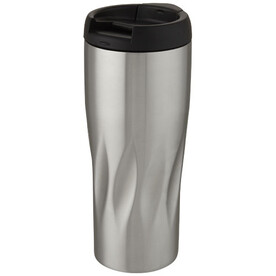 Waves 450 ml Kupfer-Vakuum Isolierbecher, silber bedrucken, Art.-Nr. 10069181 Waves 450 ml Kupfer-Vakuum Isolierbecher, silber bedrucken, Art.-Nr. 10069181