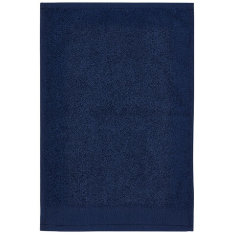 Chloe 550 g/m² Baumwollhandtuch 30 x 50 cm, navy bedrucken, Art.-Nr. 11700455