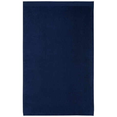 Riley 550 g/m² Baumwollhandtuch 100 x 180 cm, navy bedrucken, Art.-Nr. 11700755