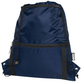 Adventure recycelte isolierter Sportbeutel 9L, navy bedrucken, Art.-Nr. 12064755