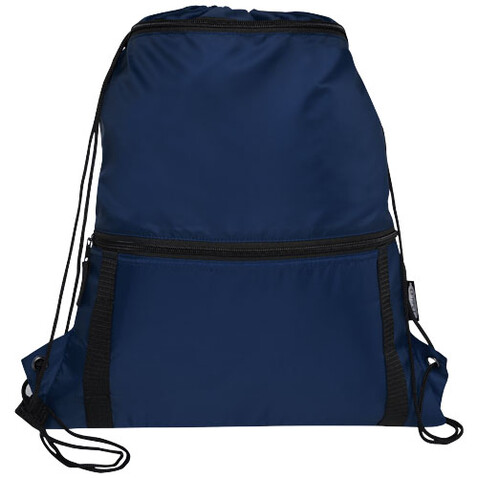 Adventure recycelte isolierter Sportbeutel 9L, navy bedrucken, Art.-Nr. 12064755