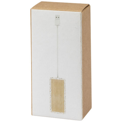 Terrazzo USB 2.0 Hub, natur bedrucken, Art.-Nr. 12427706
