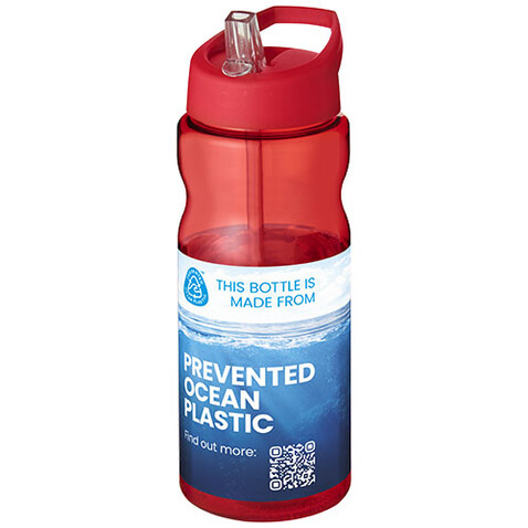 H2O Active® Eco Base 650 ml Sportflasche mit Ausgussdeckel, rot, rot bedrucken, Art.-Nr. 21009909 H2O Active® Eco Base 650 ml Sportflasche mit Ausgussdeckel, rot, rot bedrucken, Art.-Nr. 21009909