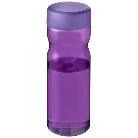 H2O Active® Eco Base 650 ml Sportflasche mit Drehdeckel, lila, lila bedrucken, Art.-Nr. 21043510