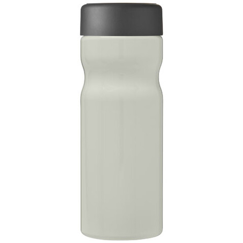 H2O Active® Eco Base 650 ml Sportflasche mit Drehdeckel, elfenbeinweiß, grau bedrucken, Art.-Nr. 21043512 H2O Active® Eco Base 650 ml Sportflasche mit Drehdeckel, elfenbeinweiß, grau bedrucken, Art.-Nr. 21043512