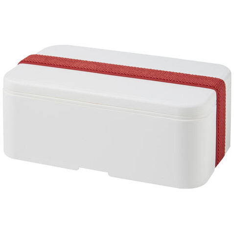 MIYO Lunchbox, weiss, rot bedrucken, Art.-Nr. 21046901 MIYO Lunchbox, weiss, rot bedrucken, Art.-Nr. 21046901
