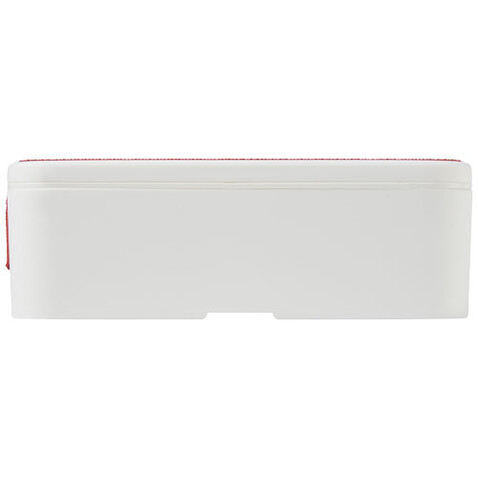 MIYO Lunchbox, weiss, rot bedrucken, Art.-Nr. 21046901 MIYO Lunchbox, weiss, rot bedrucken, Art.-Nr. 21046901
