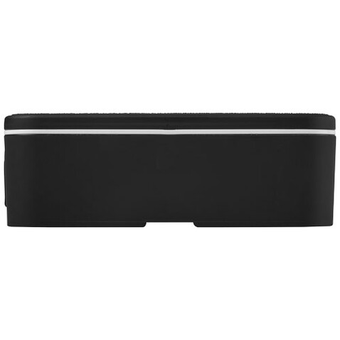 MIYO Lunchbox, schwarz, schwarz bedrucken, Art.-Nr. 21046990