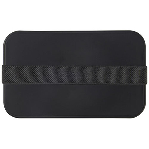 MIYO Lunchbox, schwarz, schwarz bedrucken, Art.-Nr. 21046990