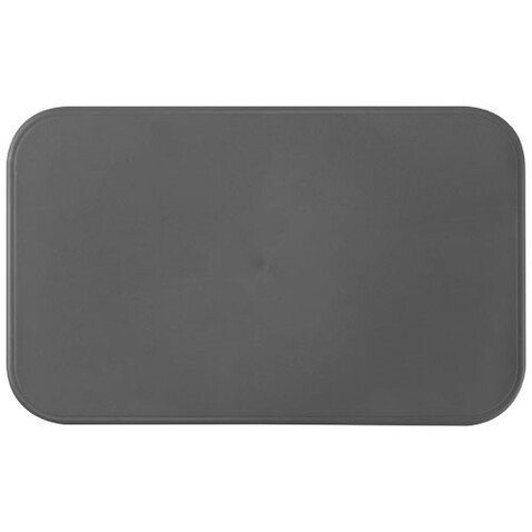 MIYO Doppel-Lunchbox, grau, weiss, grau bedrucken, Art.-Nr. 21047001