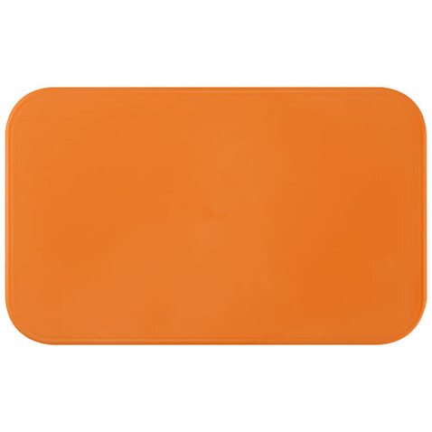 MIYO Doppel-Lunchbox, orange, weiss, weiss bedrucken, Art.-Nr. 21047006 MIYO Doppel-Lunchbox, orange, weiss, weiss bedrucken, Art.-Nr. 21047006