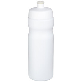 Baseline® Plus 650 ml Sportflasche, weiss bedrucken, Art.-Nr. 22020101