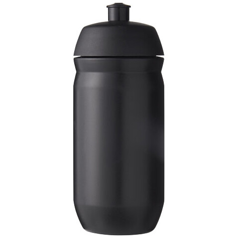 HydroFlex™ 500 ml Squeezy Sportflasche, schwarz bedrucken, Art.-Nr. 22030090