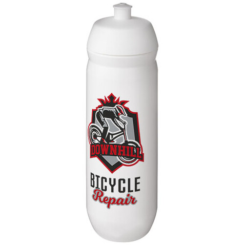 HydroFlex™ 750 ml Squeezy Sportflasche, weiss bedrucken, Art.-Nr. 22030101
