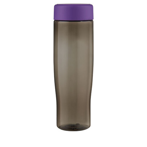 H2O Active® Eco Tempo 700 ml Wasserflasche mit Drehdeckel, lila, kohle bedrucken, Art.-Nr. 21045037 H2O Active® Eco Tempo 700 ml Wasserflasche mit Drehdeckel, lila, kohle bedrucken, Art.-Nr. 21045037