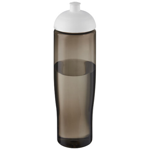 H2O Active® Eco Tempo 700 ml Sportflasche mit Stülpdeckel, weiss, kohle bedrucken, Art.-Nr. 21045101