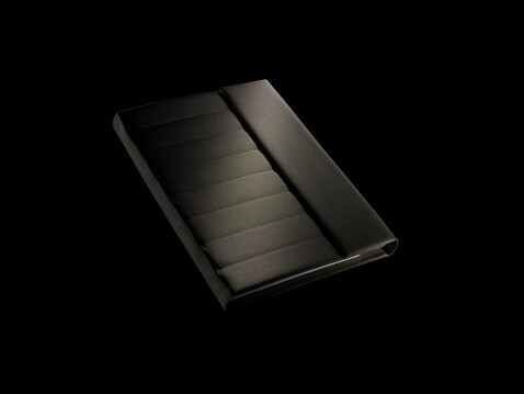 Impact Aware™ A5 Notebook mit Magnetverschluss grün bedrucken, Art.-Nr. P774.387